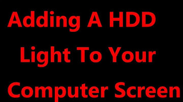 Screen HDD Activity Indicator