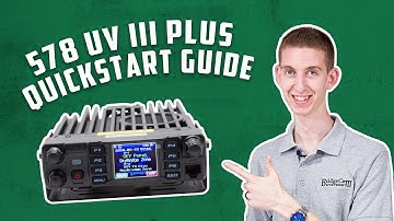 AnyTone 578 PLUS Mobile Radio Quickstart Guide