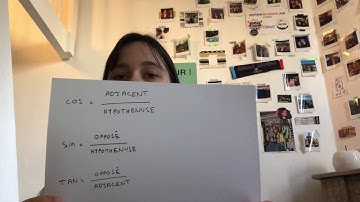 [COLLEGE] - Cours Maths 3ème - Les relations trigonométrique dans un triangle rectangle