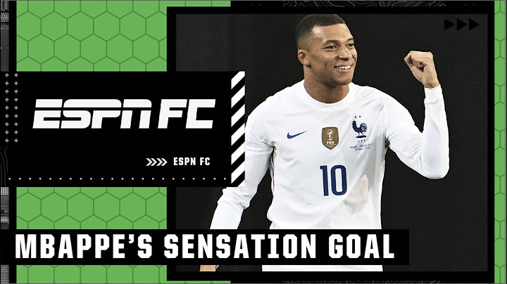 Kylian Mbappé marca un golazo para Francia 👏 | ESPN FC
