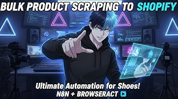 Automate Shoe Scraping to Shopify Using n8n, BrowserAct & Google Sheets
