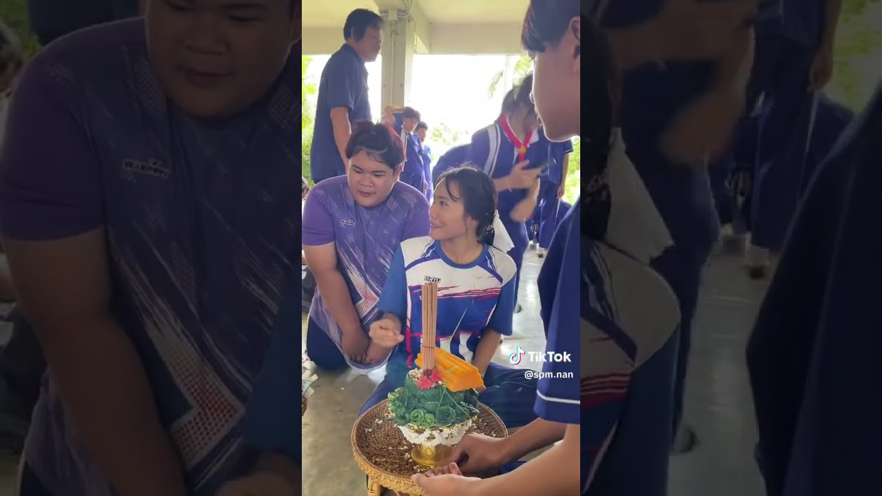 สพม น่าน ร่วมสืบสานประเพณีและวัฒนธรรมไทยไหว้ครู “พิธีไหว้ครู เรียนดี มีความสุข”