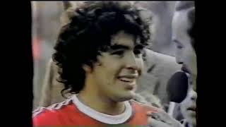 Primera Division Argentinos Juniors - Boca Juniors 5-3 (9 November 1980) 4 goals Diego Maradona
