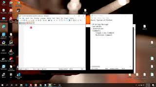 Basic Syntax of Python