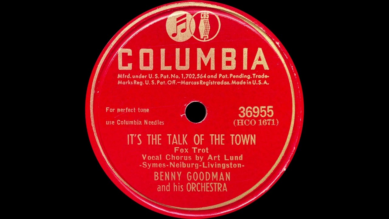 [RAW] 1946 Benny Goodman - It's The Talk Of The Town (Vocal Chorus by Art Lund)
