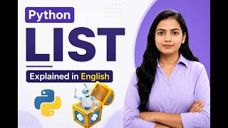 Python List Tutorial | Complete Guide Explained in English | Python Magicians Hub | Shivangi