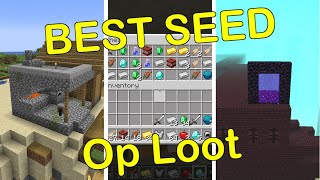 BEST OP Loot Survival Seed for Java 1.19.3/1.19.4 | Minecraft