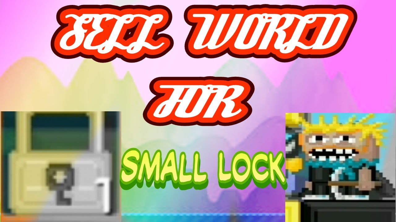 Sell World For 1 SMALL LOCK GROWTOPIA YouTube