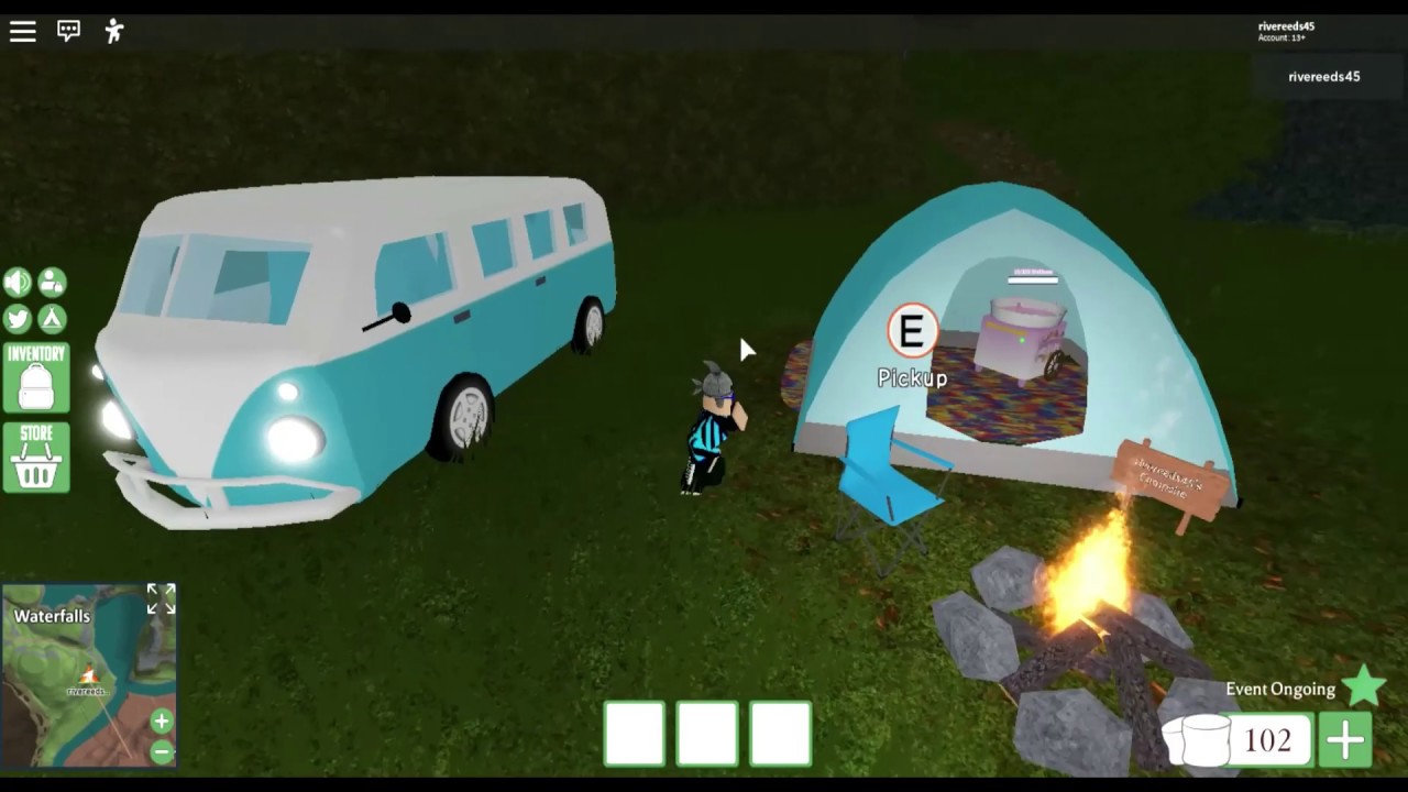 Backpacking in Roblox??? Rivereeds YouTube