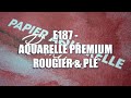E187  papier aquarelle premium rougier  pl
