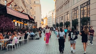 Vienna Walk in City Center, Heroes&#39; Square, September 2023 | 4K HDR