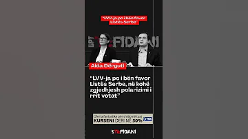 Befason Dërguti Thotë Se VV Ja Po I Bën Favor Listës Serbe 