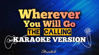 Download lagu Wherever You Will Go - The Calling | Karaoke Version with Lyrics
