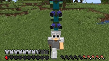 Minecraft, But The Mobs Spawn In Stacks...