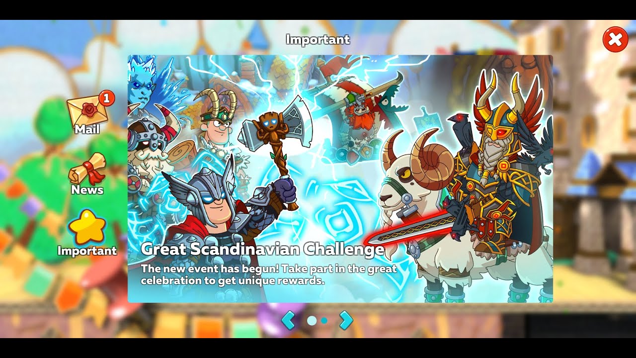 Hustle Castle: EVENT: Great Scandinavian Challenge: Golden Pass Activated! Colecting Rewards. Part 1