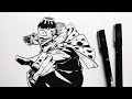 How to draw Jogo | Jujutsu Kaisen