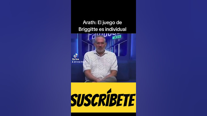 Arath de la torre le dice a la gente que el juego de Briggitte Bozo es individual