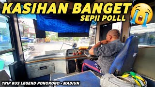 Pathetic!! So Quiet | Cendana Bus Trip from Ponorogo to Madiun