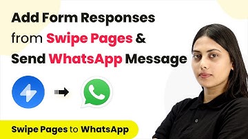 How to Add Form Responses from Swipe Pages to Google Sheets & Send WhatsApp Messages