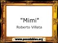 Mimi  roberto villata pasacalle