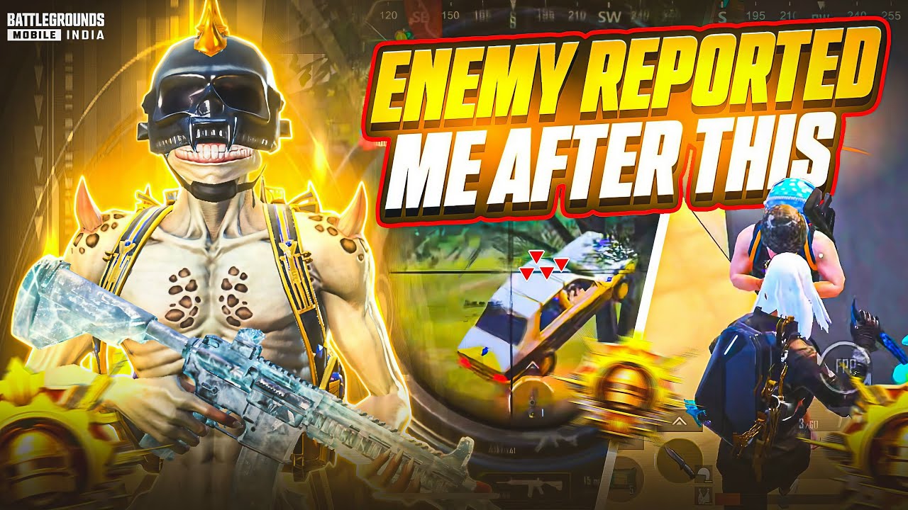 Enemy Reported Me After This | Intense 1v4 Solo vs Squad Clutches ...