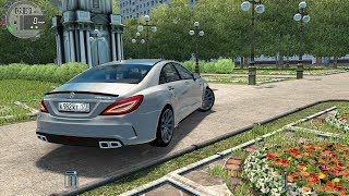 Mercedes CLS 63 AMG C218 - City Car Driving [Realistic Driving with Steering Wheel] screenshot 4