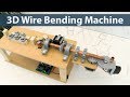 Arduino 3D Wire Bending Machine