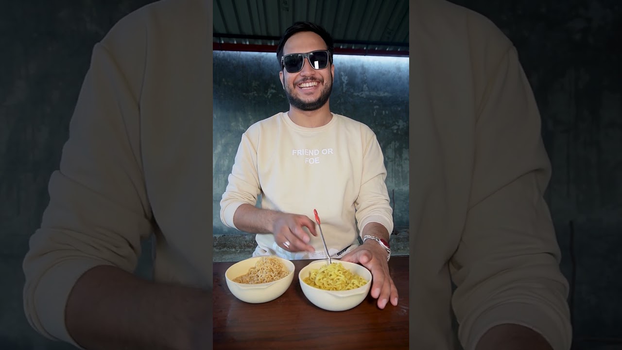 Indian Maggi VS Nepali waiwai  