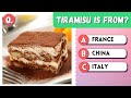 Guess the country by its dessert | Guess the country | Guess the country by food