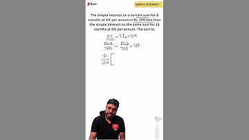 Simple Interest Q-4 (Quantitative Aptitude) #feelfreetolearn #aptitudequestions  #FFLtricks #FFL