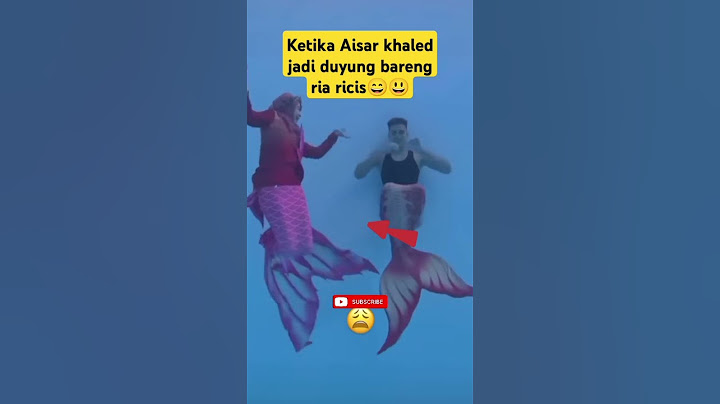 ketika aisar khaled jadi duyung bersama ria ricis #aisarkhaled #shortvideo #shortsviral