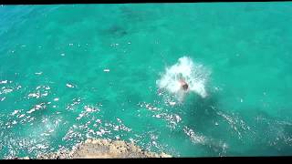 Cliff Jumping in Majorca (HD)