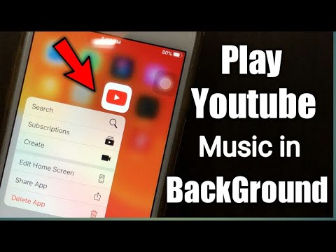 How to play Youtube Music in background in iPhone🔥🔥iOS 14 - 13 (Screen Off + While Using other Apps)