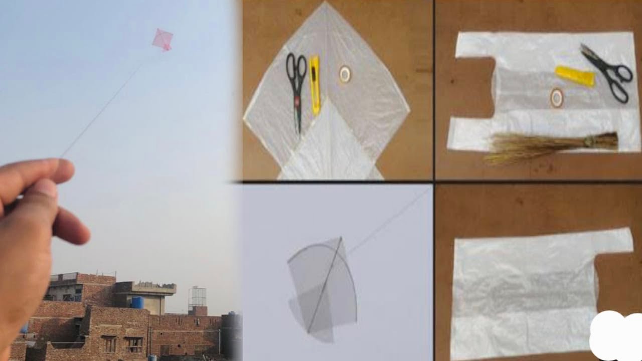 Kite Banane Ka Asan tarika Patang Kite Making🪁 2024 YouTube