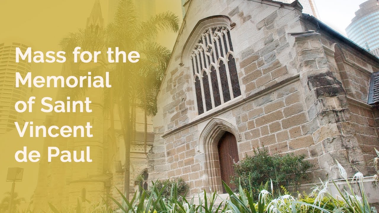 2024.09.27 - 8am  Mass  for the Memorial of Saint Vincent dePaul