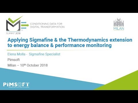 Applying Sigmafine & Thermodynamics Extension for Energy Balance & Performance Monitoring – Milan