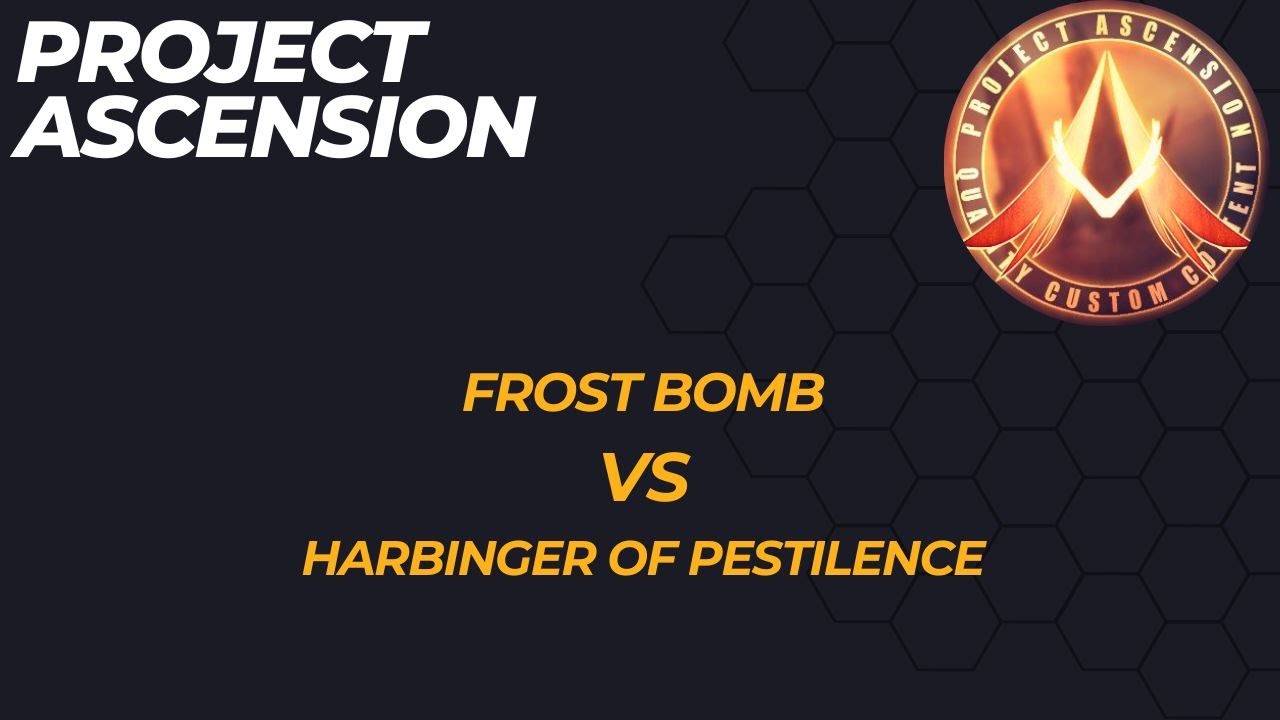 harbinger of pestilence vs frost bomb I Project Ascension 1v1 Arena ...