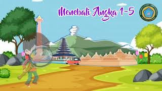 Menebali Angka 1-5 || Membuat Rantai