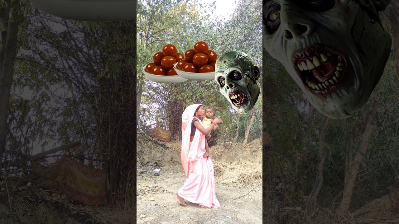 Der na lagana maiya jaldi ana 🚩 💯 zombie, bhoot head, attack mata rani 