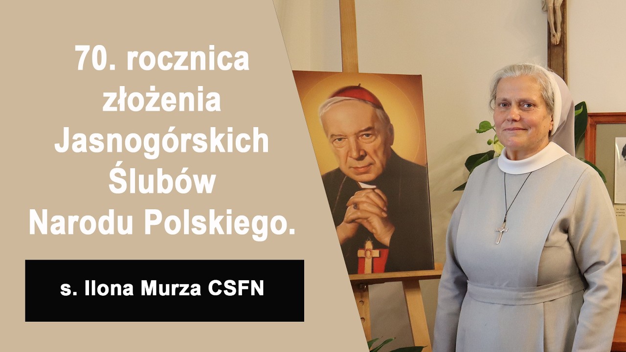 s. Ilona Murza CSFN - Komańcza - 70. rocznica złożenia Jasnogórskich Ślubów Narodu Polskiego.