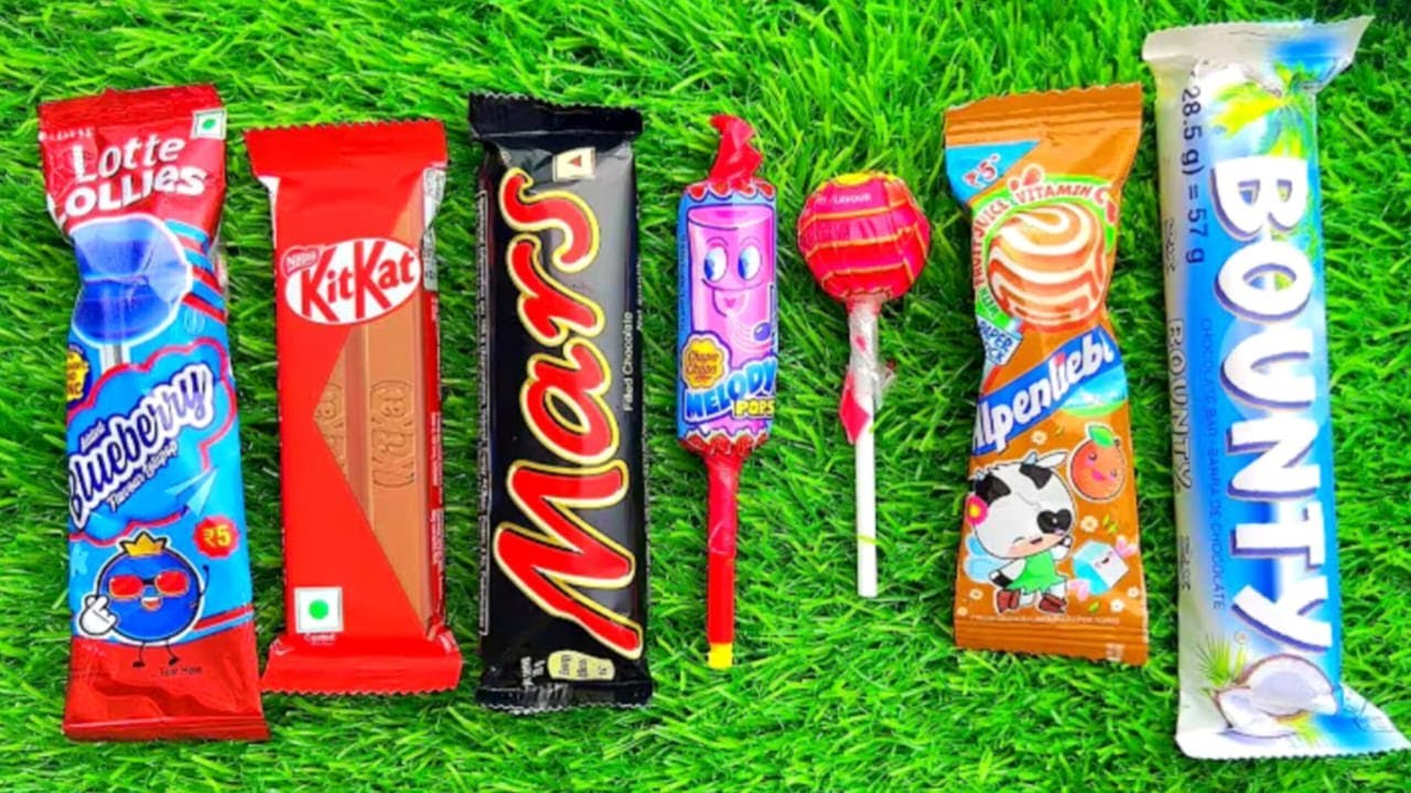 🛑LIVE ASMR Eating Chocolate Lollipop 🍭 & Ice Cream – Rainbow Food & Dessert Challenge