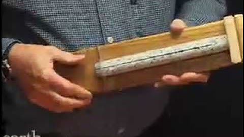 Can rock bend?  Demonstration of Elastic Rebound in rocks (educational)