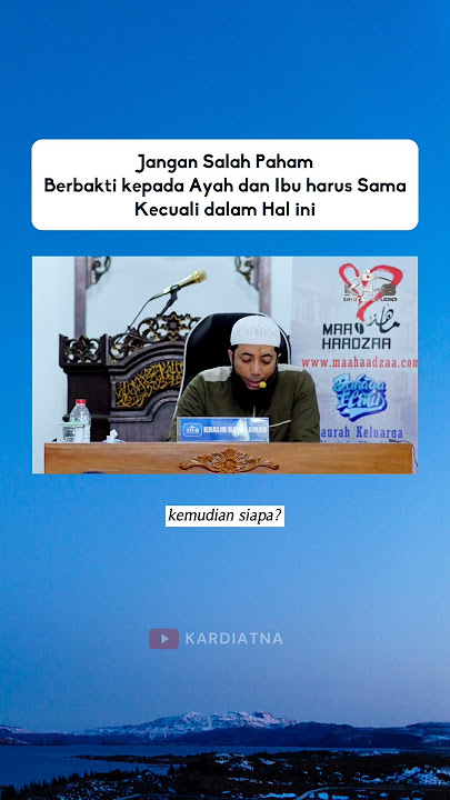 Don't Misunderstand, Devotion to Father and Mother Must Be the Same Except in This Case