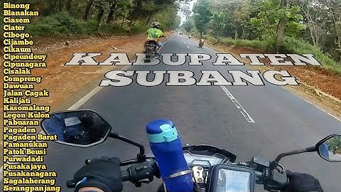 DRIVING TOUR: Depok- Kuningan, Sampai Di Kabupaten Subang JAWA BARAT KELILING INDONESIA, ROAD TRIP