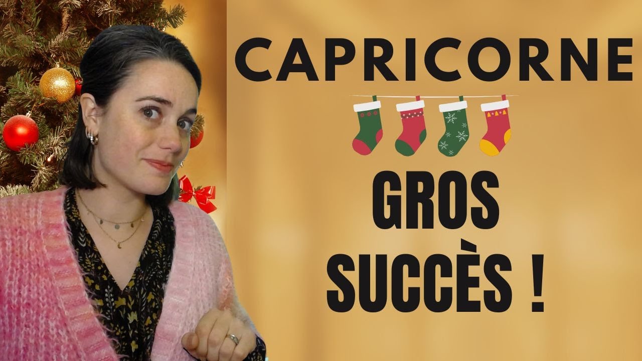 Capricorne Décembre 2025 🔮 Tarot & Horoscope : Réussite majeure • Accepte ton grain de folie