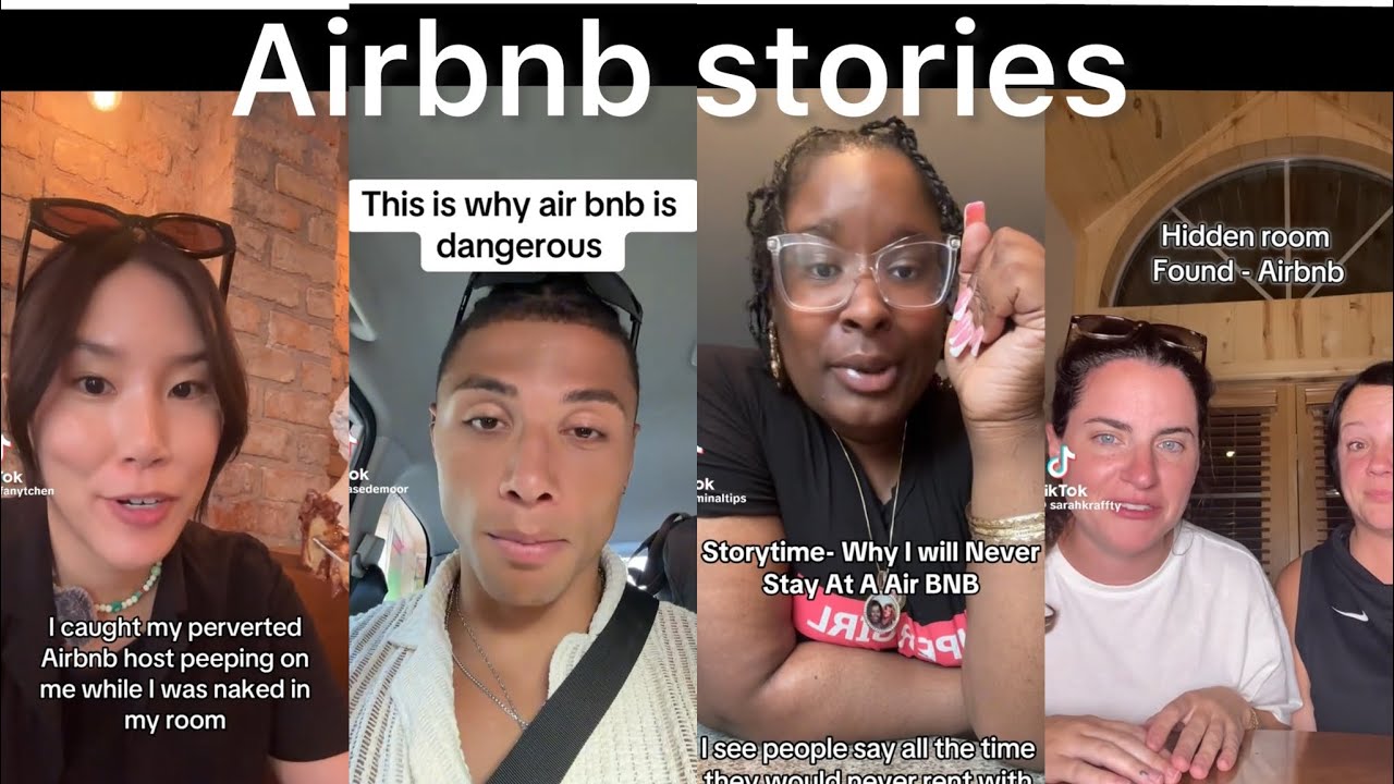 INSANE AIRBNB STORIES #airbnb #tiktok 