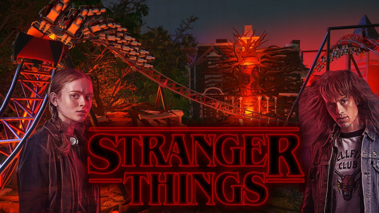 Stranger Things 4 Vol 2: The Ride - Planet Coaster game