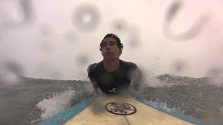 GoPro Longboarding at the inlet