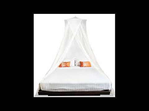 MEKKAPRO Extra Large King Mosquito Bed Net, Made for King Queen and Twin, Two Openings Netting   Bed