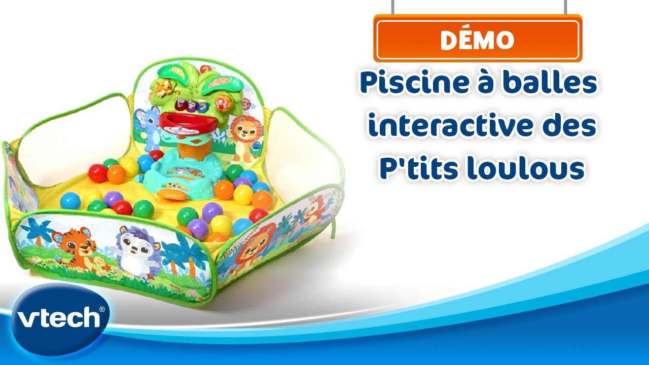 Vtech Baby - Ma Piscine A Balles Interactive Pop'balles à Prix Carrefour